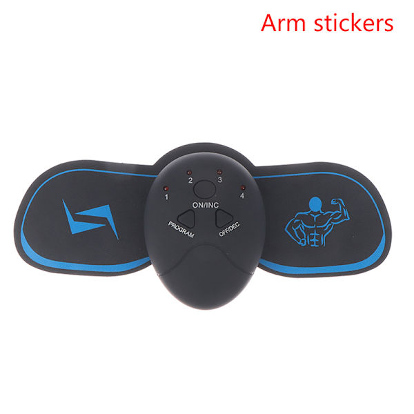 Vibrations abdominal muskel træner arm stickers