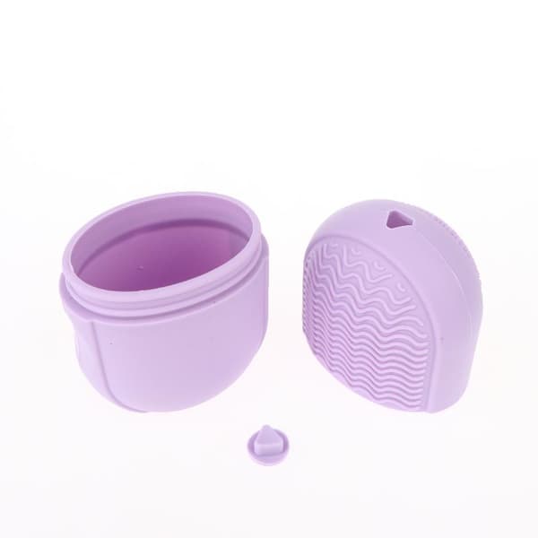 1 st silikon ansiktsisform för hudvård ansiktsisrulle med Purple