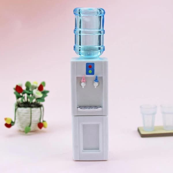 Ny miniatyr lekescene modell mini vanndispenser hjemmeinnredning