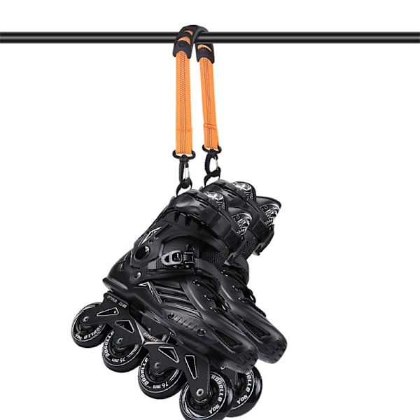 Rulleskøjteskoløfter Skistøvlerem Bærbar Inline Skate S Orange