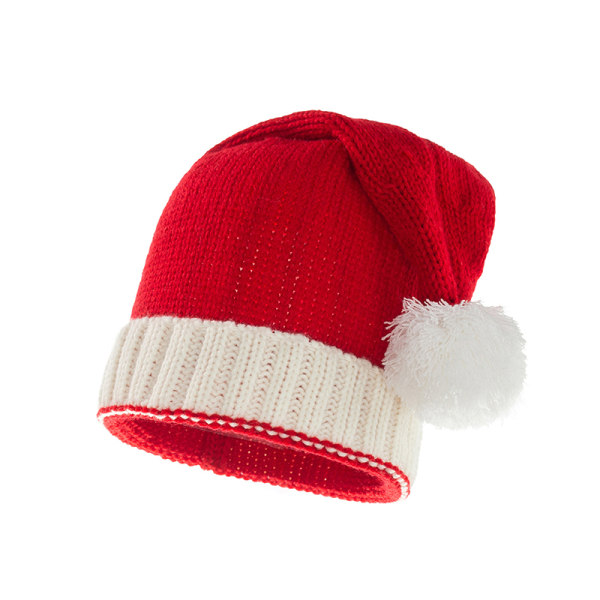 Joulun perheneuloa Pom Pom -yhteensopivalla hatulla, punainen koristeellinen B M