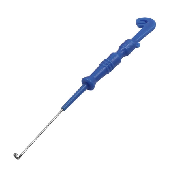 1 kpl Kalastus Universal Fly Nail Knot Soling Tools Extractor Hook Blue