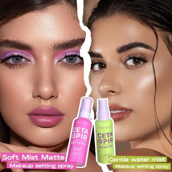 Maycheer Setting Spray Mat Finish Ansigtsmist Oliekontrollerende M Clear