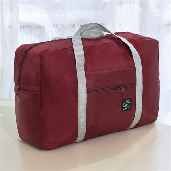 Taitettava matkalaukku, suuri tilavuus vedenpitävä C Red