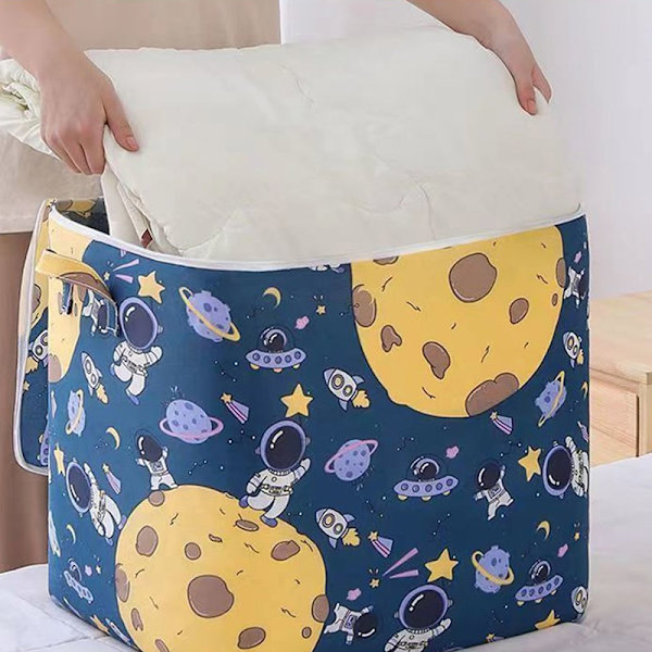 Klær Oppbevaringsbokser e Teddy Bear Quilt Oppbevaringspose Garderobe Så 180L