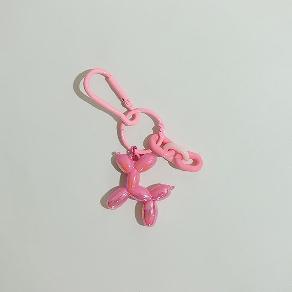 Candy Dog nøkkelring Ballong Dog Lovely Animal Fashion Resin Pen A3
