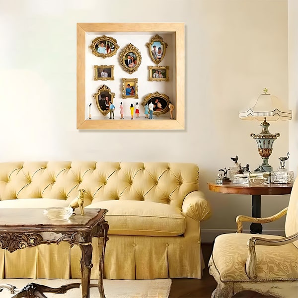 DIY Mini Museum Silhuetboks D