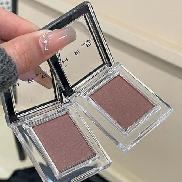 Øyenskygge Glansfull Glitter Perlemor Øyenskygge Highlighter Langvarig A4