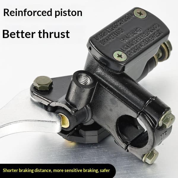Moto Bremsepumpe Front Master Sylinder Hydraulisk Bremsespak M10 Left