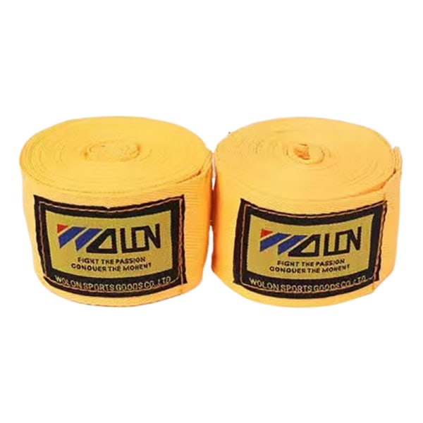 2 rullar/ set bomullsboxning MMA handhandskar wraps bälte boxning Spo blue 2.5m
