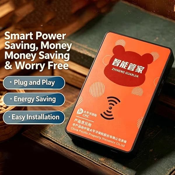 Adapter Strømbesparende Boks Strømspar Smart Elektrisk Energi US