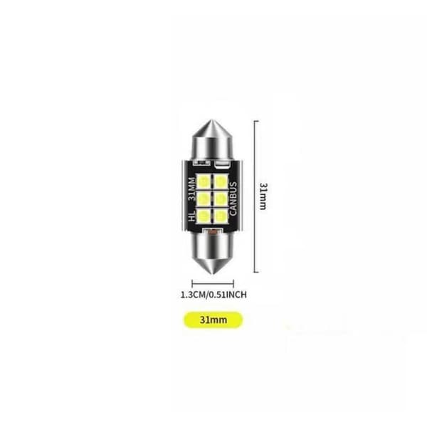 Bil LED Nummerskilt Leselys CSP 3030 Signallampe A1