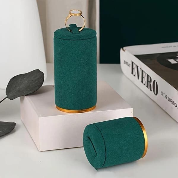 Ultra-Fiber Ring Display Stand Green L
