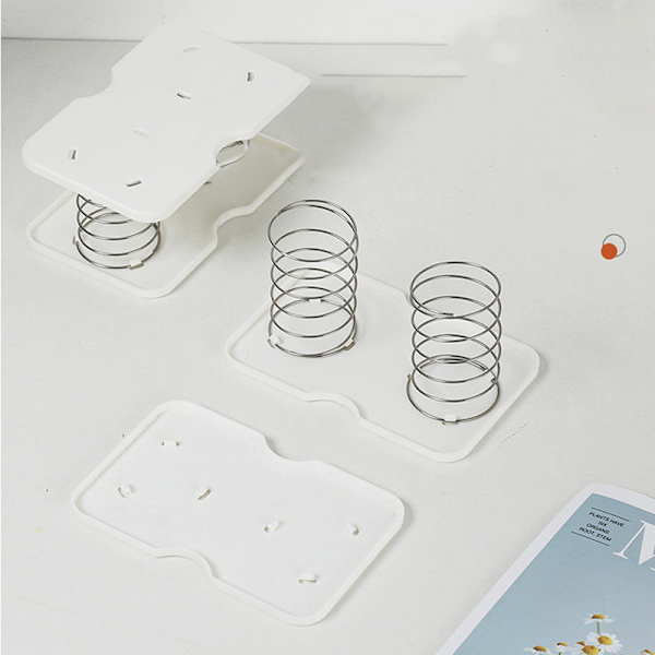 Creative Spring Tissue Box esittelee Spring Support Tissue Sprinin Transparent