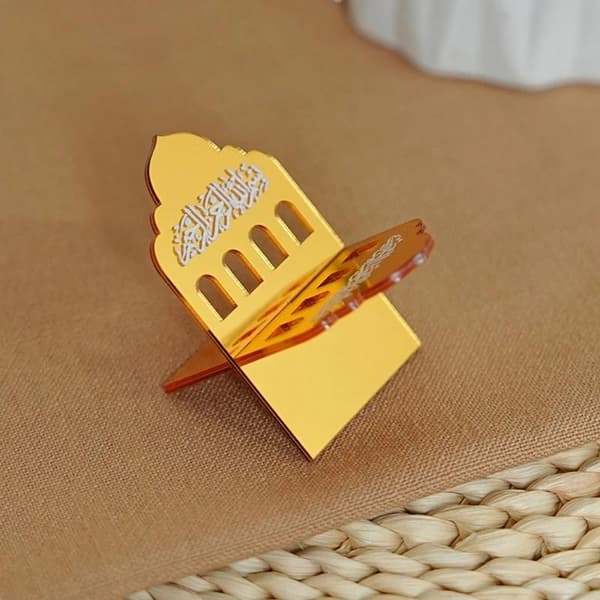 Eid Mubarak Ornament Holder Muslim Ramadan Dekorationer 2026 Tab E