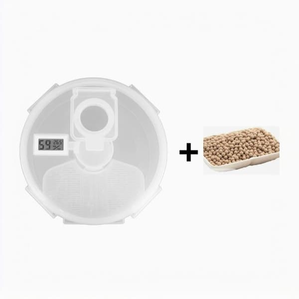 1 uppsättning Release 3D-utskrift Filament Dry Box 1KG förvaringsfodral Dus A1