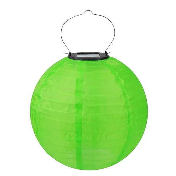 12 tommers vanntette solcelledrevne lanterner Lantern LED-lampe ut D