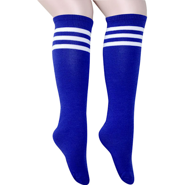 Uudet Jalkapallo Urheilusukat Pitkät Polvi Puuvilla Spandex Kids Leggingsit Black