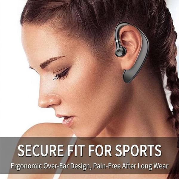 Trådløs Bluetooth 5.2 Universal Krokøretelefon Sport Forretning A2