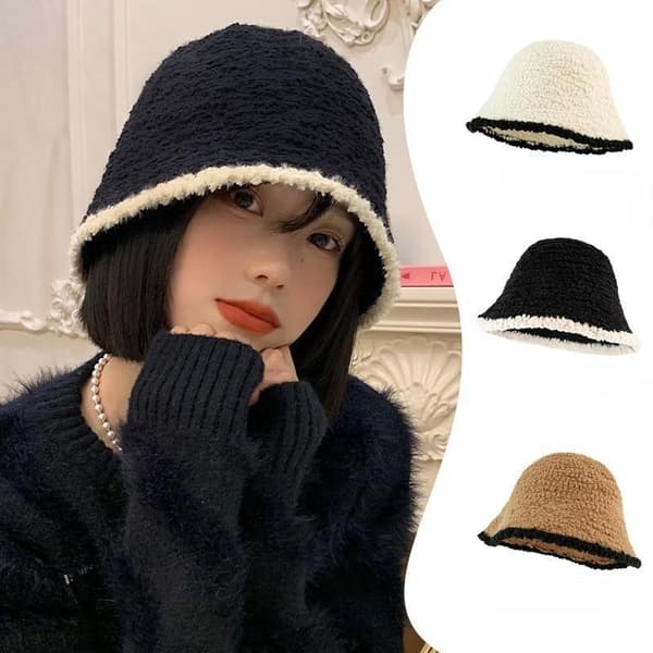 Ny Fluffy Pels Dame Vinterlue Vinter Snø Skilue Kvinne Fa A6