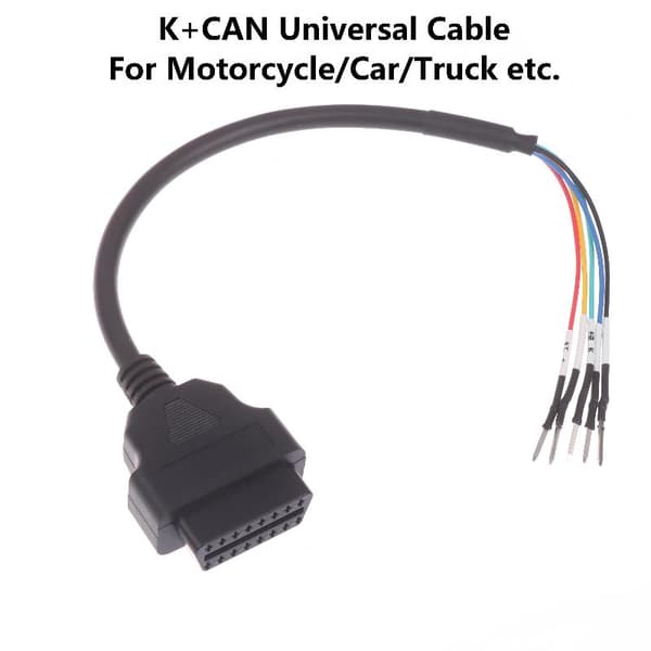 Bil OBD 2 Diagnosadapter OBD-kontakt Jumper Gränssnitt Ext