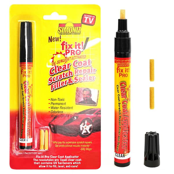 Bil ripe reparasjon penn Touch-up maler penn Overflate reparasjon for 4PCS