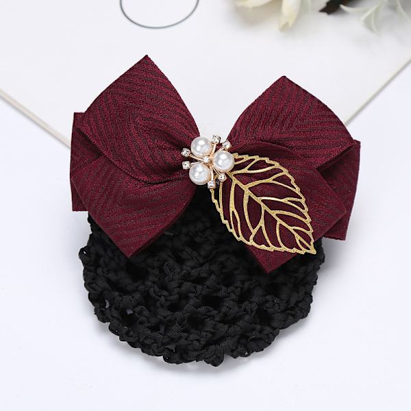 Ammattimainen Head Flower Hotel Nurse Bank Lady Net Bag Stewarde A8