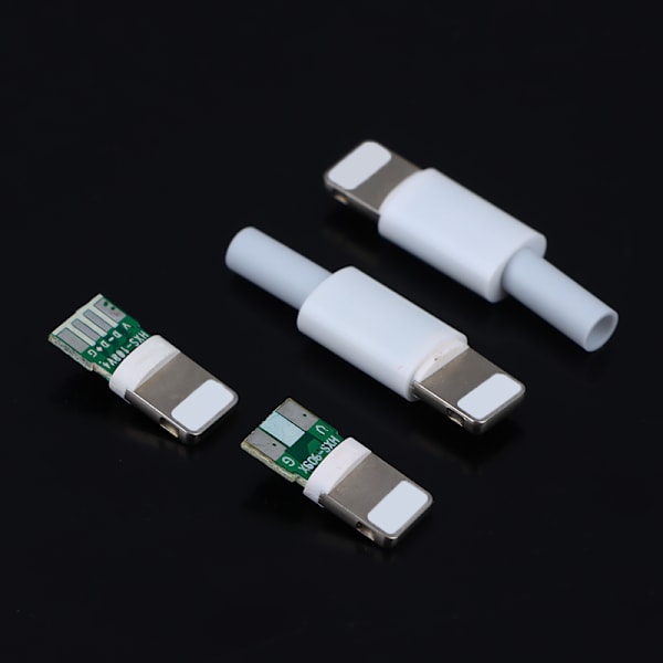 2 Sæt USB-stik med spånplade hanstik Reparationssæt DIY Dat 2P