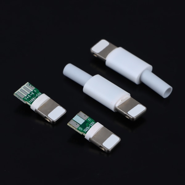 2Set USB liitin piirilevyllä urosliittimen korjaussarja DIY Dat 4P