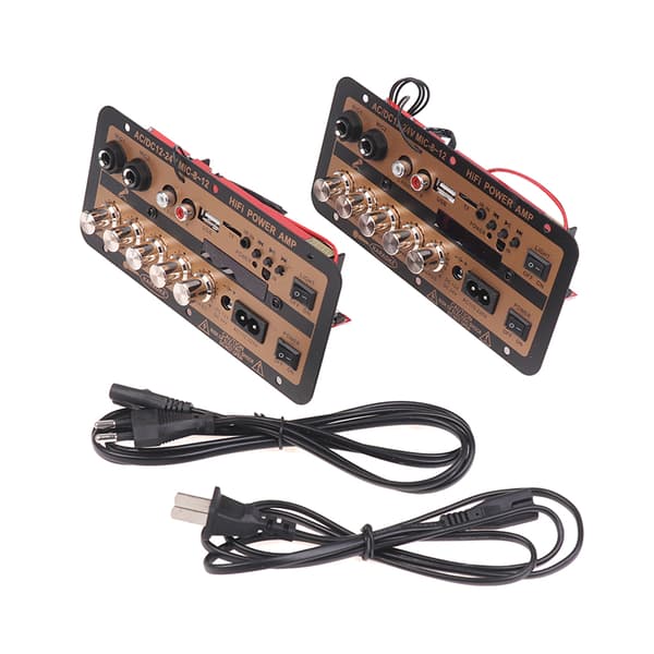 EU/US-kontakt Bluetooth 5.0-förstärkarkort med optisk o AMP USB EU no display