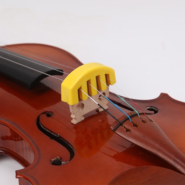 tilskadekomne svinge Fortrolig Gummi violin lyddæmper til 4/4 3/4 1/2 violinøvelse Black afff | Black |  Fyndiq