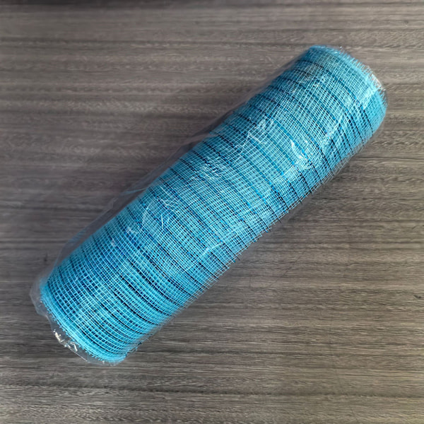 Julklappsbands Dekoration Metallisk Höst Mesh Metallfolie Whi A