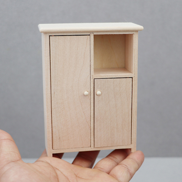 1/12 Dukkehus Simulation Skab Skab Dukkehus Mini Møbler