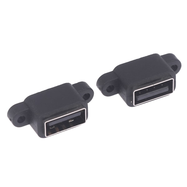 5 Stk Vanntett USB 2.0 Lading Data Tail Plug-in USB2.0 Conne