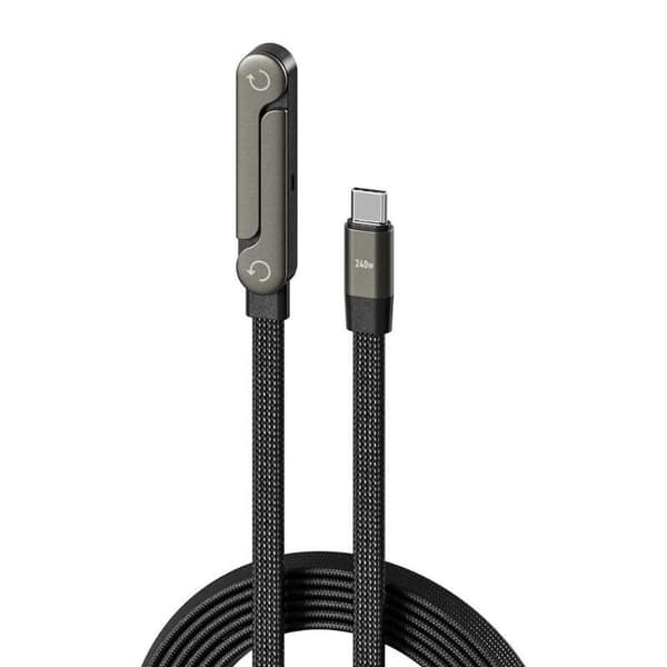 240W USB C hurtiglading datakabel med innebygd telefonstativ, holdbar A1