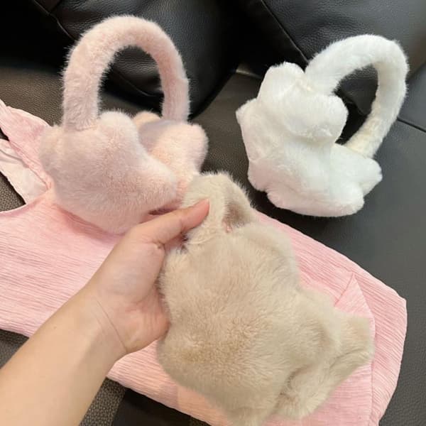 e Vindtæt ørebeskyttelse Stjerne ørevarmere Plys Fluffy Udendørs E A3