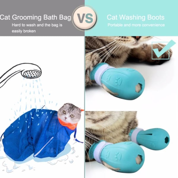 Cat Claw Protector Bad Anti-ripe Cat Shoes For Cat Justerab A3