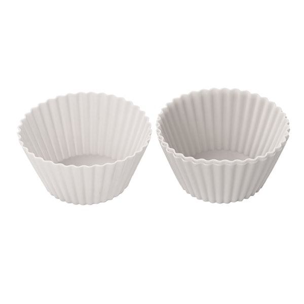 1 st Rund Cup Cake Silikon Mould Cupcake Case DIY Bak White