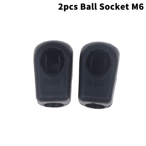 2 st bilgasfjäderlyftstöd dämpare anslutningar kulled 02 6mm 2pcs