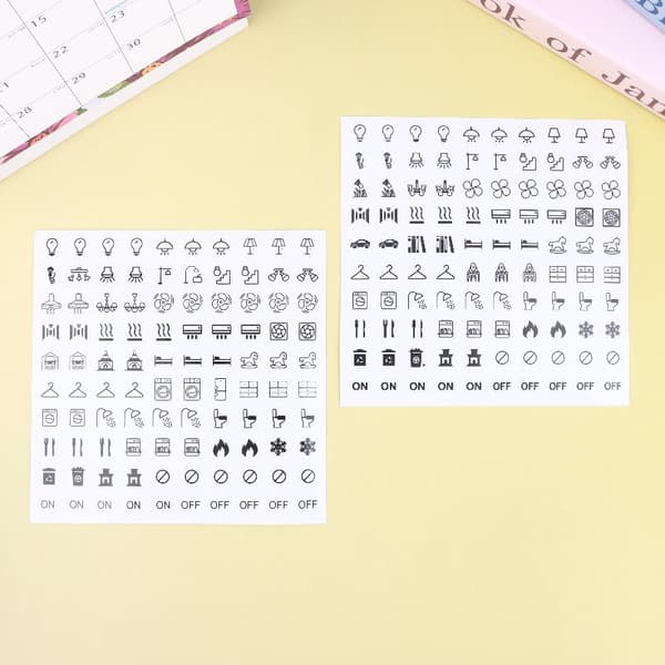 10 kpl itseliimautuva läpinäkyvä kytkintarratarra vedenpitävä A1 10Pcs