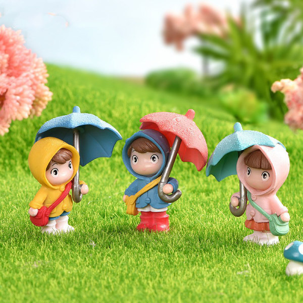 1/4 stk Mini paraply jente dukke landskap Håndlaget Fairy Gard 1PCS 4c23 |  1PCS | Fyndiq