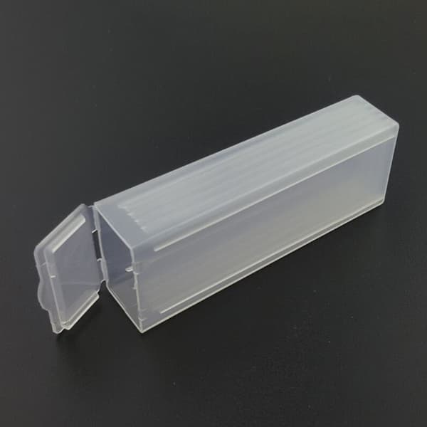 5 stk Bærbar Laboratorie Plastic Mikroskop Slides Opbevaringsboks