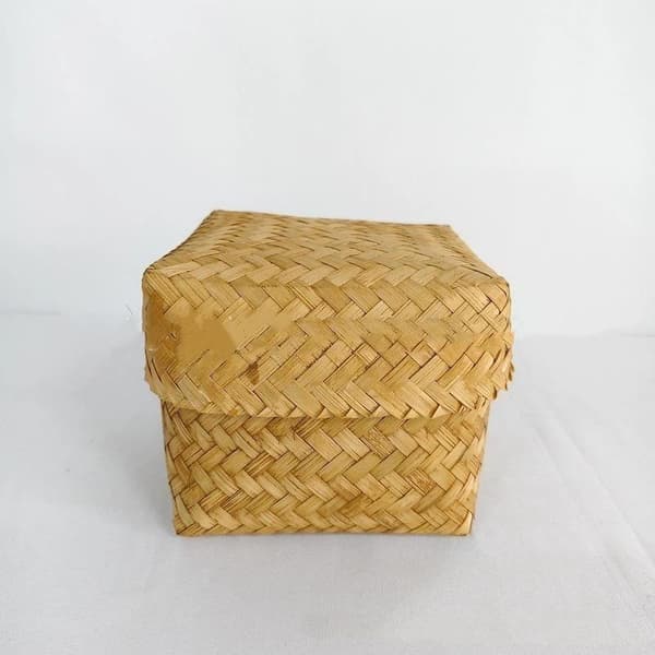 Hållbar, tättslutande design, handgjord presentförpackning i bambu, återanvändbar A4