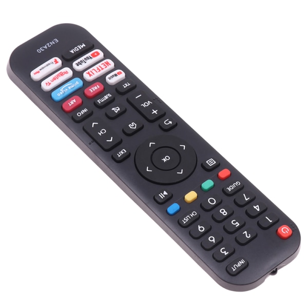 EN2A30 Rplasseringsfjernkontroll for VU Hisense TV EN2N30H EN2Q Black