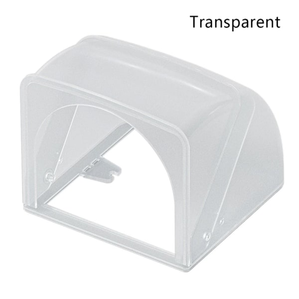 Badrumsuttag Vattentät Box Switch Plug Rainproof Pr Transparent
