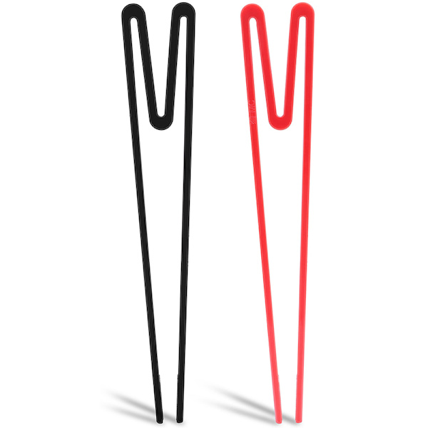 Finger sticks Game Player Välipalatikkupidike Muovinen Finger sti Black