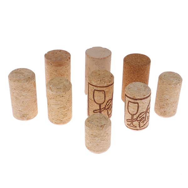10 stk. Vinkorkpropper Genanvendelige Funktionelle Bærbare Forseglings E::22*44 mm