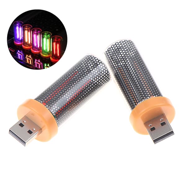 USB Touch Control LED Filament Pære Glødelampe Atmosfære A7