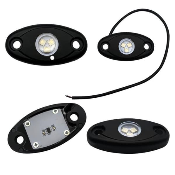 LED RGB Bil Rock Light Atmosfär Underredeslampa För Terrängfordon