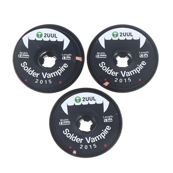 2UUL DW16 2015 Ultra High Density Solder Vampire Desoldering Br 1pc